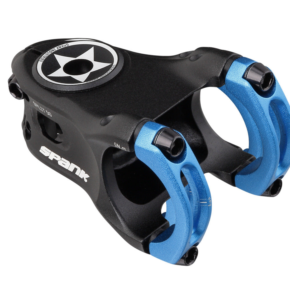 Spank Split 35 Stem Length:50mm Blue