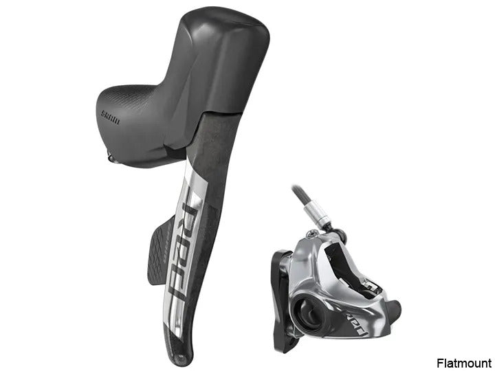 SRAM Red eTap AXS 2x12 Speed HRD Flat Mount 6-Bolt Upgrade Road Kit (Shifters/Calipers/Rotors/FD+RD/Battery/Charger)