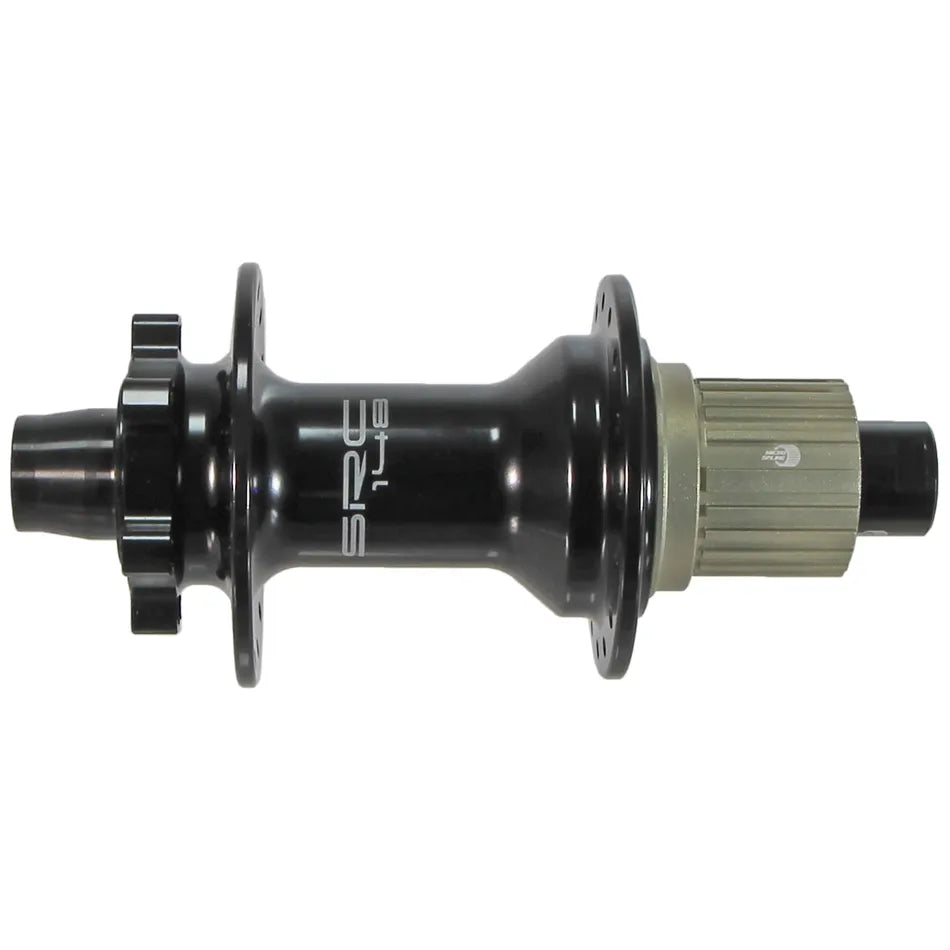 Sunringle SRC Rear Hub - 32H - Boost 12x148mm - MicroSpline Alloy Freehub Body - Black