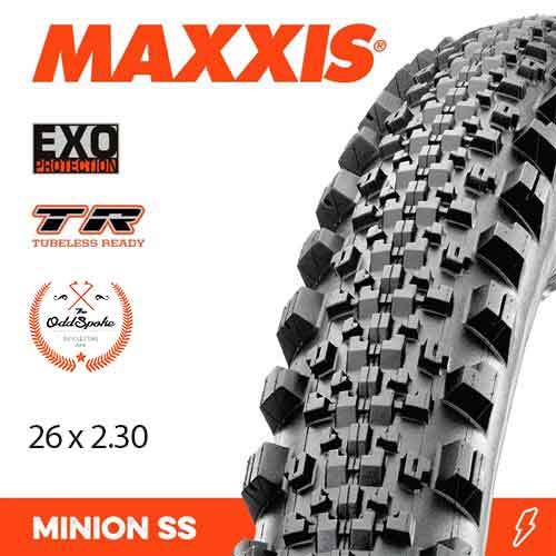 Maxxis Minion SS 26 X 2.30 Exo TR Fold 60TPI