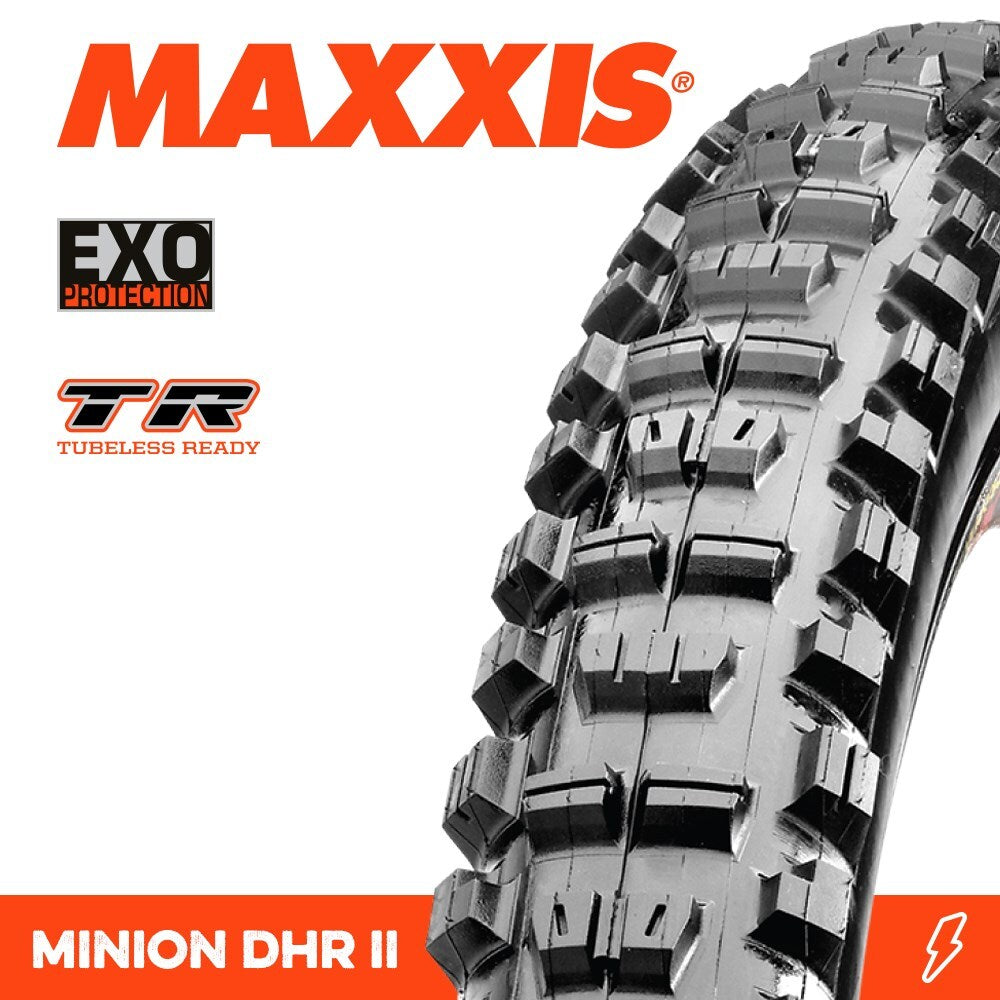 Maxxis Minion DHR II 27.5 x 2.60 EXO TR Fold MTB Tyre