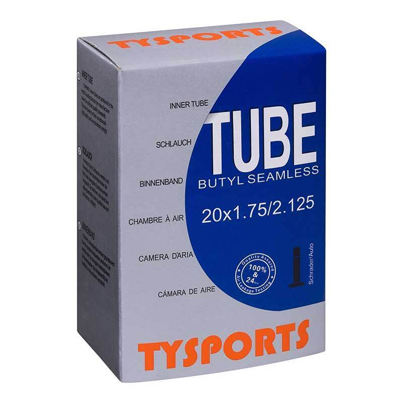 TY Sports 20 x 1.75/2.125" Schrader Valve Inner Tube