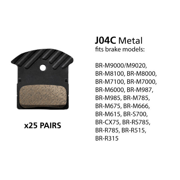 Shimano BR-M9000 Metal Pads & Spring J04C