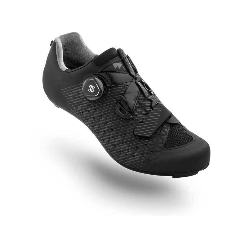 Suplest Edge 3 Sport Road Cycling Shoe [Colour: Black/Grey] [Size: US 5 (EUR 37)]