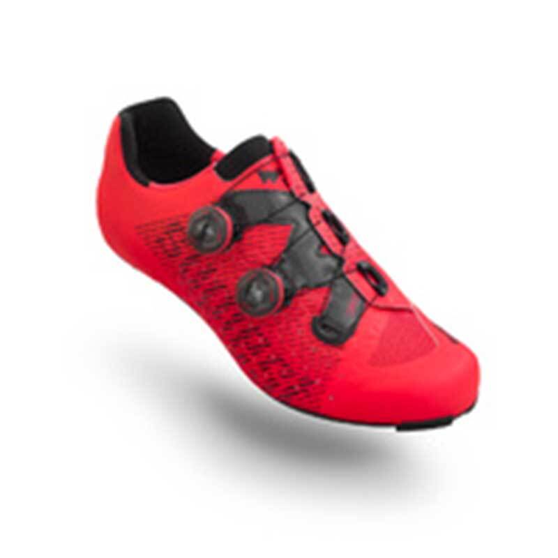 Suplest Edge 3 Road Carbon Pro Road Cycling Shoe [Colour : Coral] [Size : 42.5]