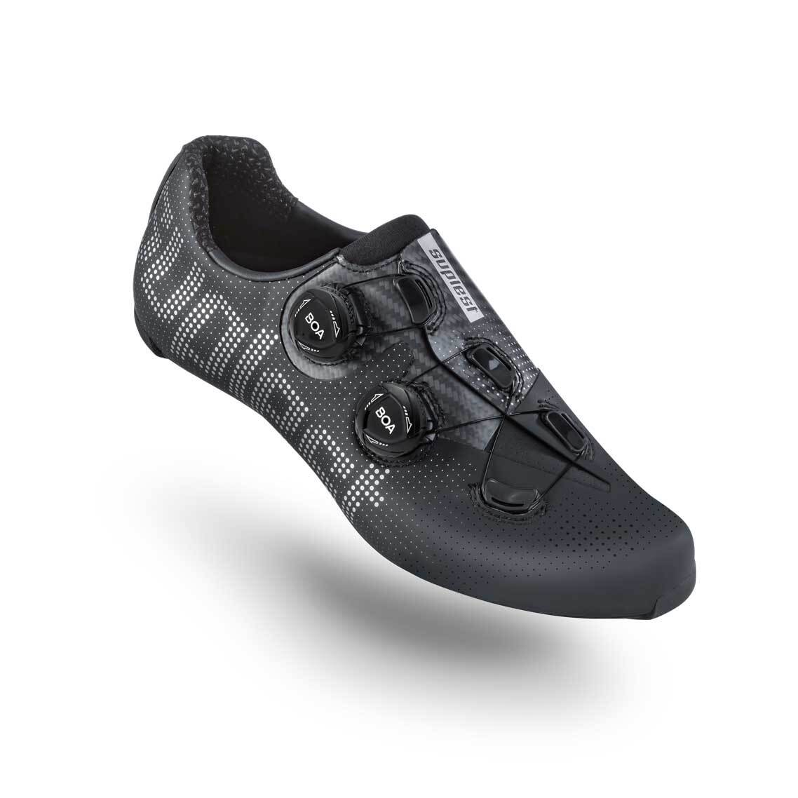 2020 Suplest Edge+ Pro Road Carbon Cycling Shoes Black 42.5
