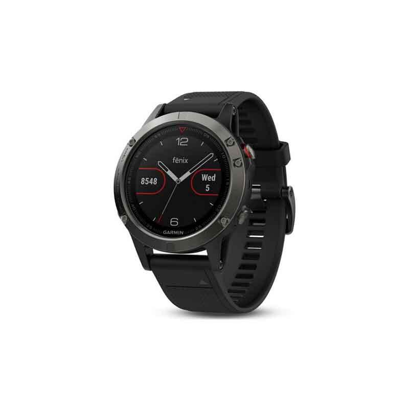 Garmin Slate Gray f�®?nix?? 5 with Black Band (Watch Only)