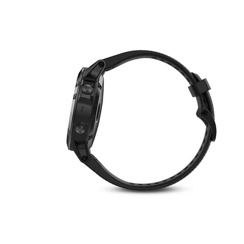 Garmin Slate Gray f�®?nix?? 5 with Black Band (Watch Only)