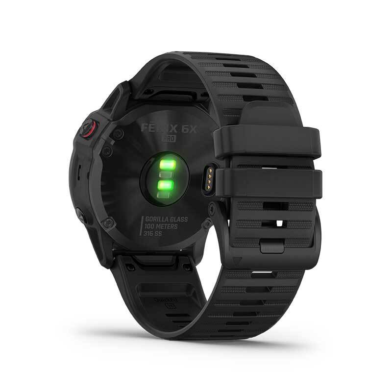 Garmin f�®?nix?? 6X Pro - Black with Black Band - 51mm