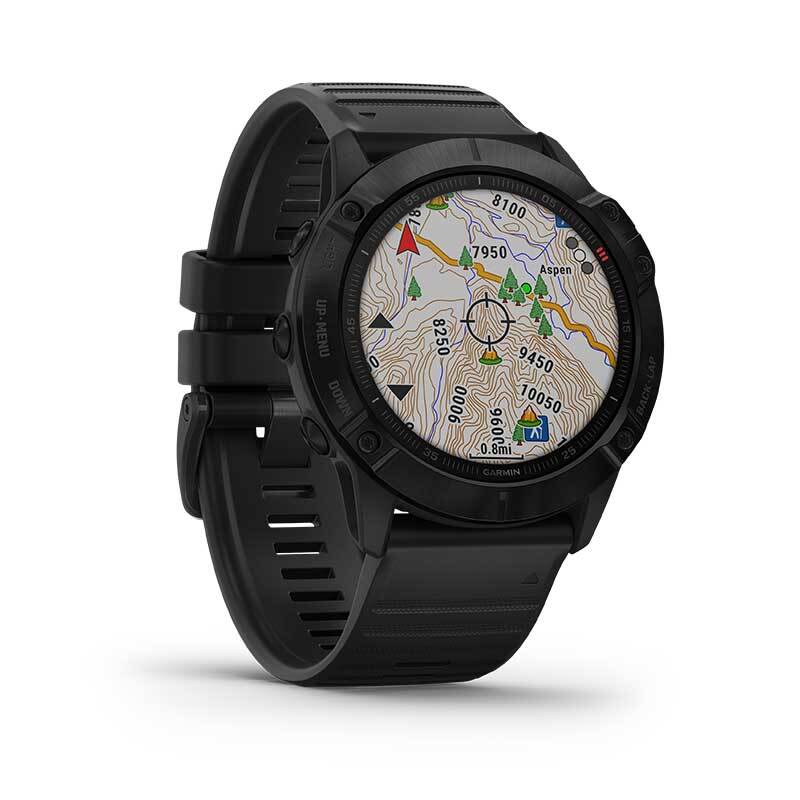 Garmin f�®?nix?? 6X Pro - Black with Black Band - 51mm
