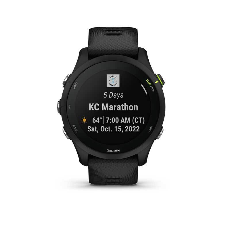 Garmin Forerunner® 255 Music GPS Running Smartwatch [Colour: Black]