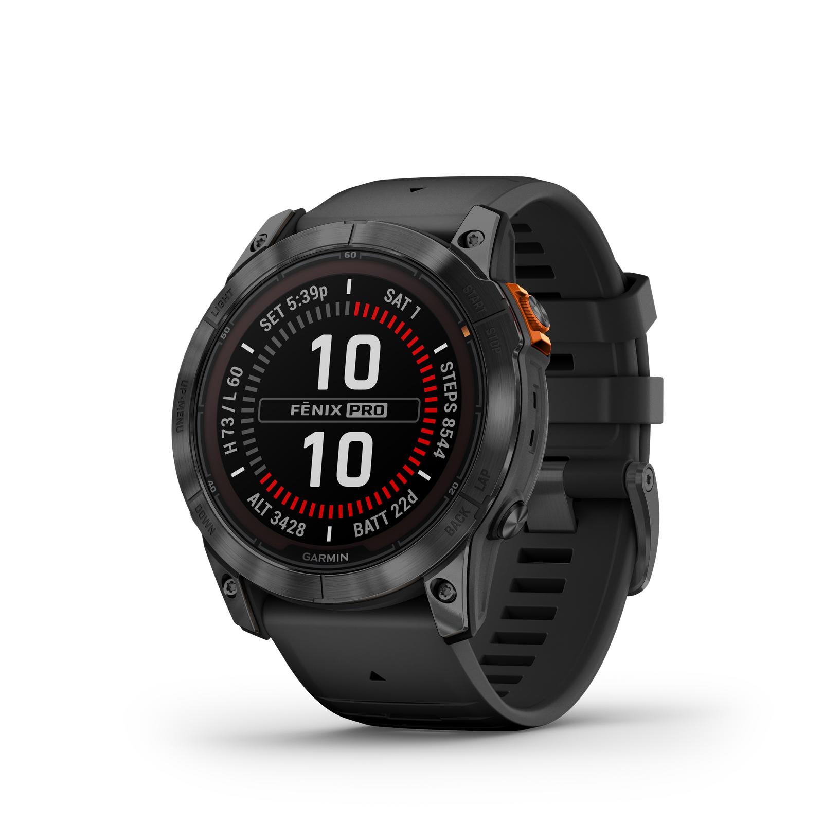 Garmin Fēnix 7X Pro Solar Multisport GPS Watch [Colour: Slate Gray w/Black Band]