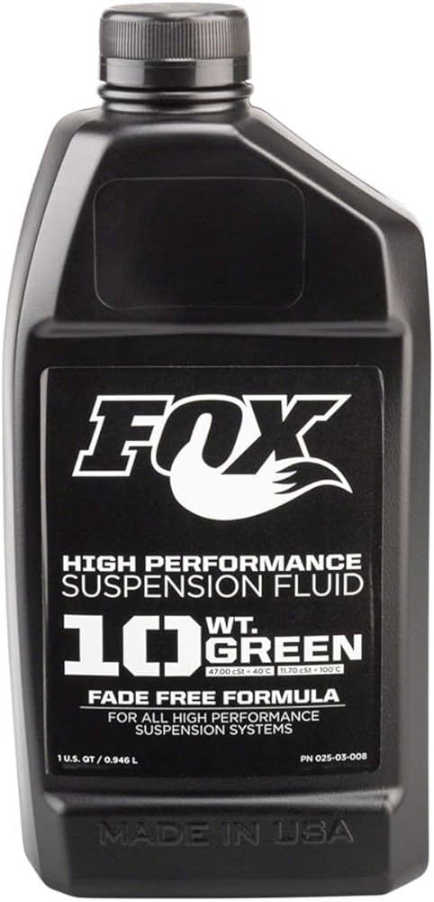 Fox High Performance Fork Fluid 10WT Green - 1L