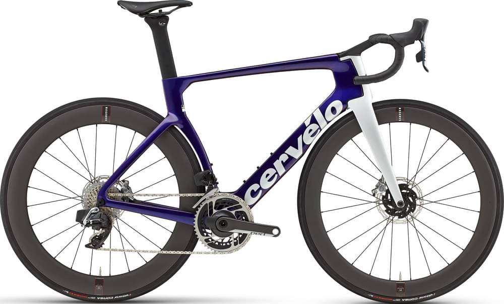 2023 Cervelo S5 Red eTap AXS Aero Road Bike [Colour: Sapphire Ice] [Size: S (51cm)]