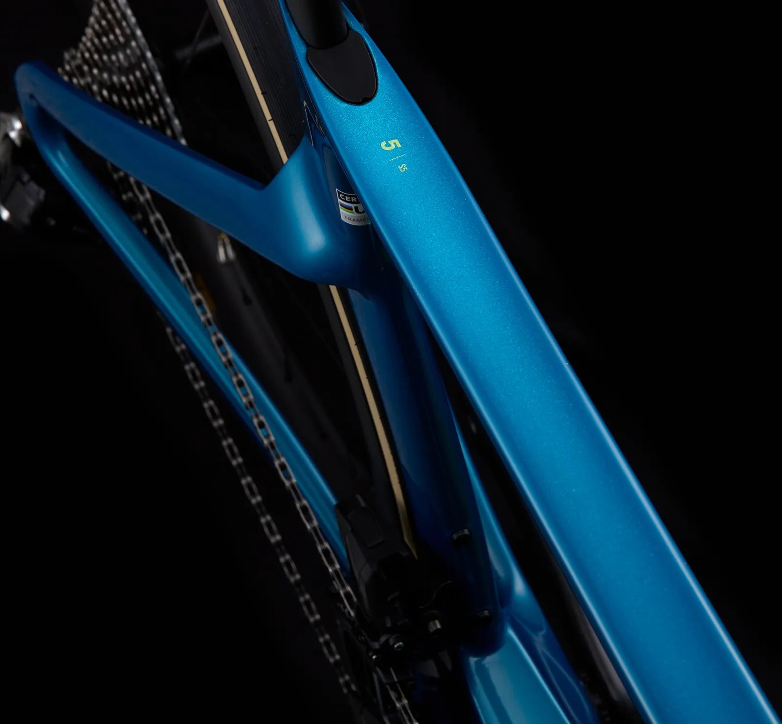 Cervélo S5 Force Aero Road Bike – Reef Blue - New MY27 Colourway [Size: L (56cm)]