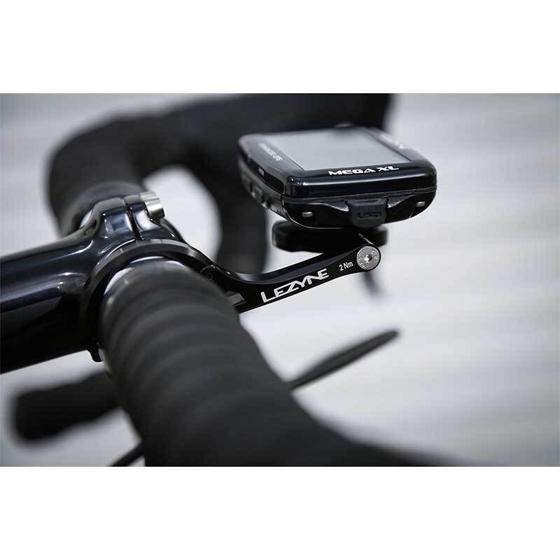 Lezyne GPS Forward CNC Mount Black - 31.8mm