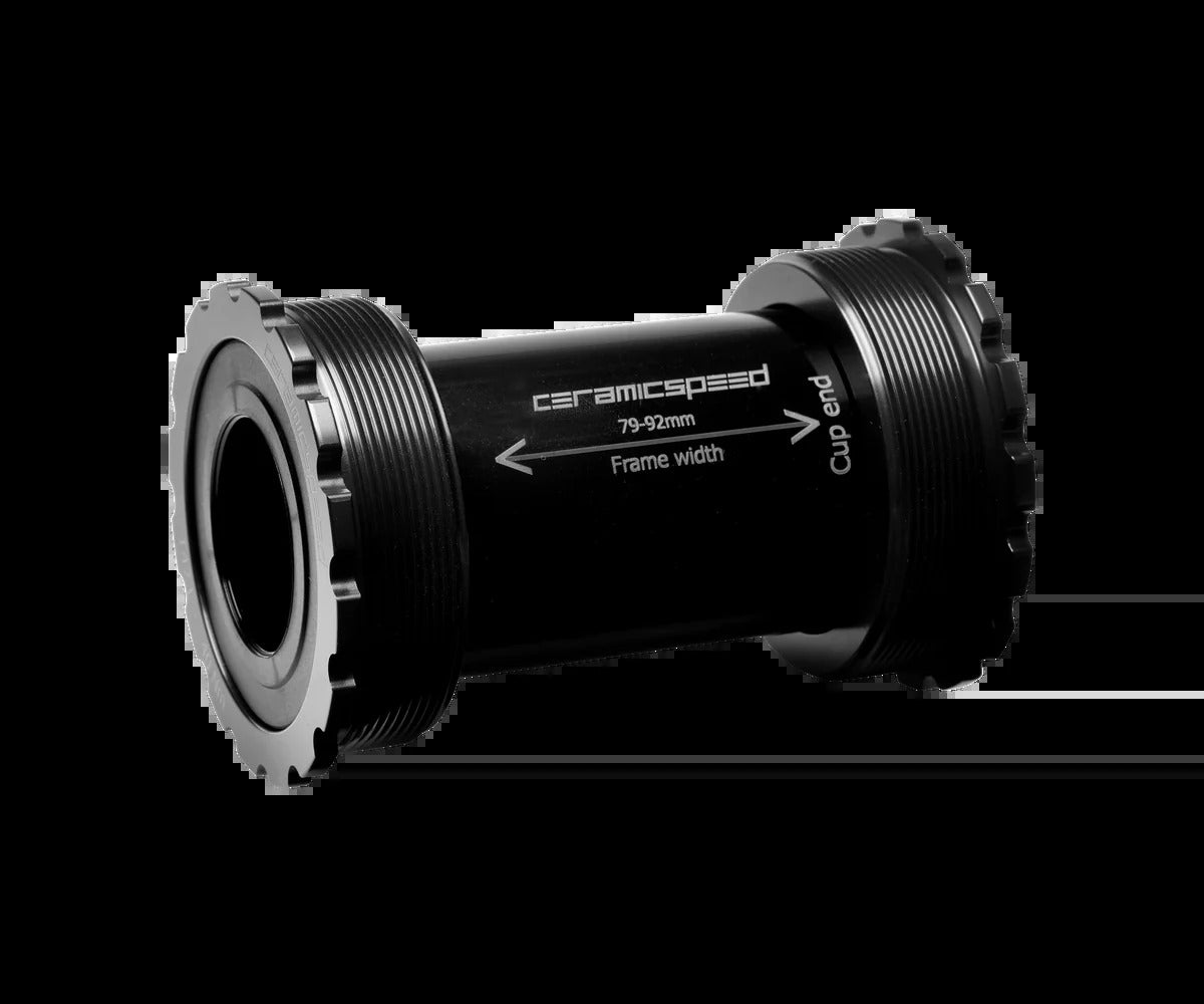 CeramicSpeed T47/86 Inboard Bottom Bracket for Shimano [Colour: Black Coated]