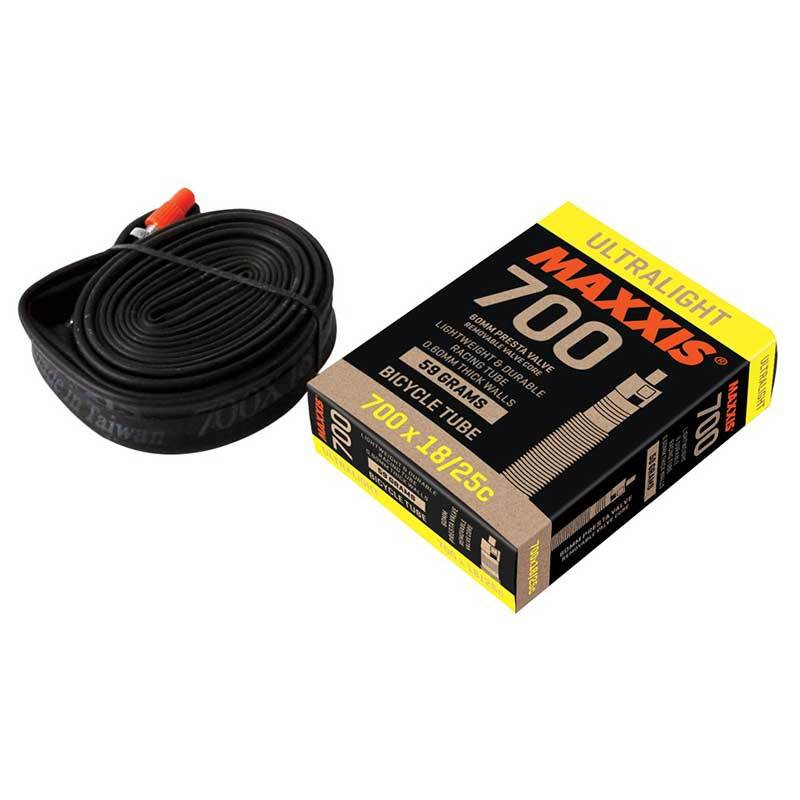 Maxxis Ultralight Inner Tube 700C w Removable Valve Core