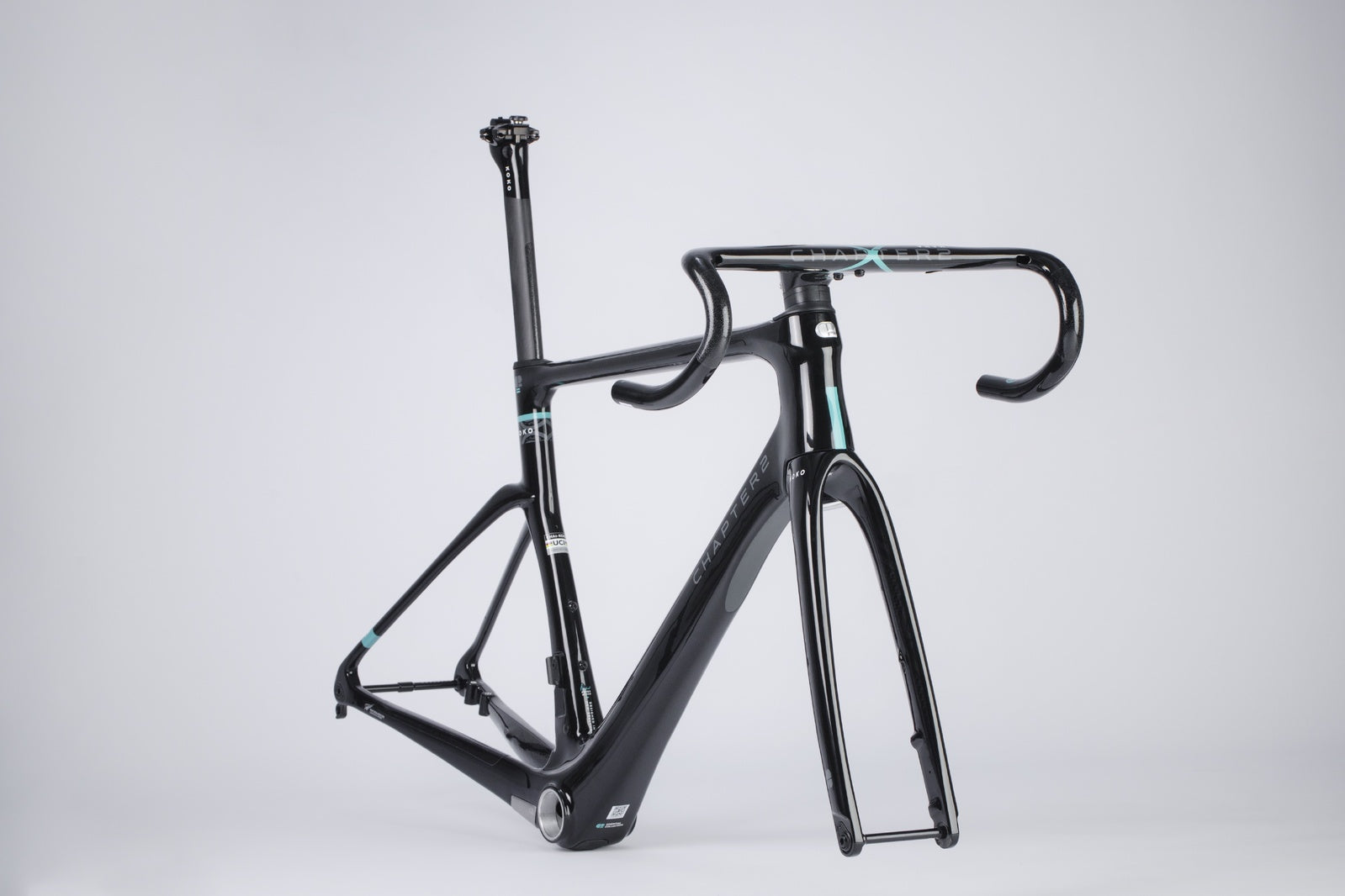 Chapter2 Koko Frameset (Disc Brake) [Size: L] [Colour: Glossy Black Tuhua]