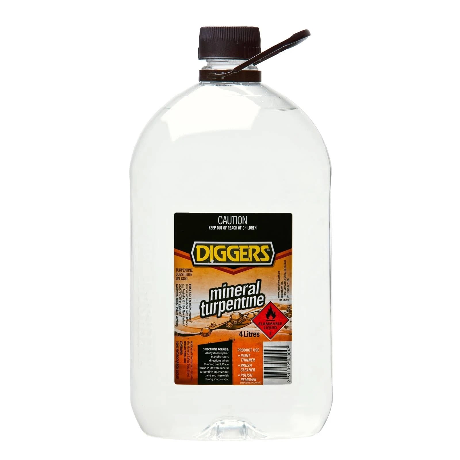 Diggers Turpentine Mineral [Size: 100ml]