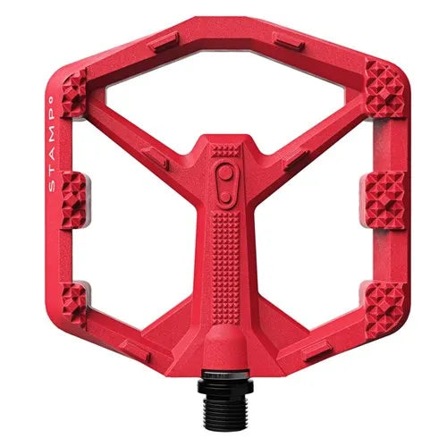 CrankBrothers Stamp 0 Flat MTB Pedals [Colour: Red] [Size: L]