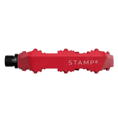 CrankBrothers Stamp 0 Flat MTB Pedals [Colour: Red] [Size: L]