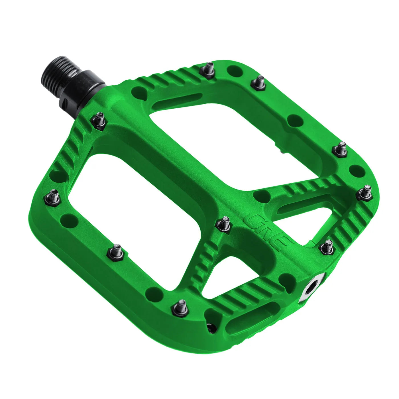 OneUp Composite Flat MTB Pedals [Colour: Green]