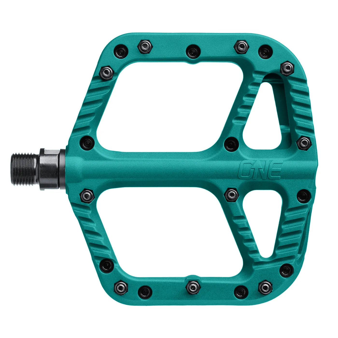OneUp Composite Flat MTB Pedals [Colour: Turquoise]