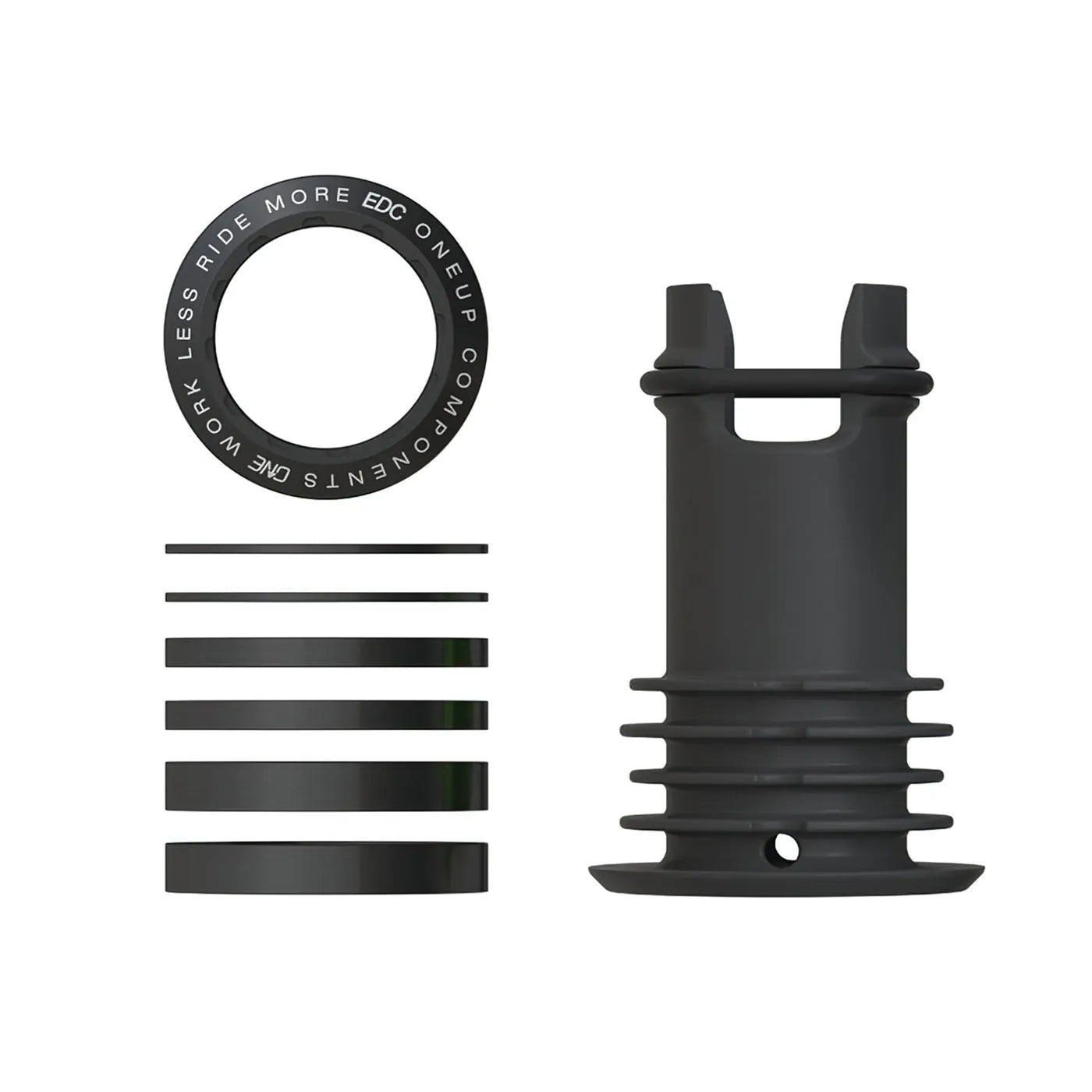 OneUp EDC Threaded Top Cap [Colour: Black]
