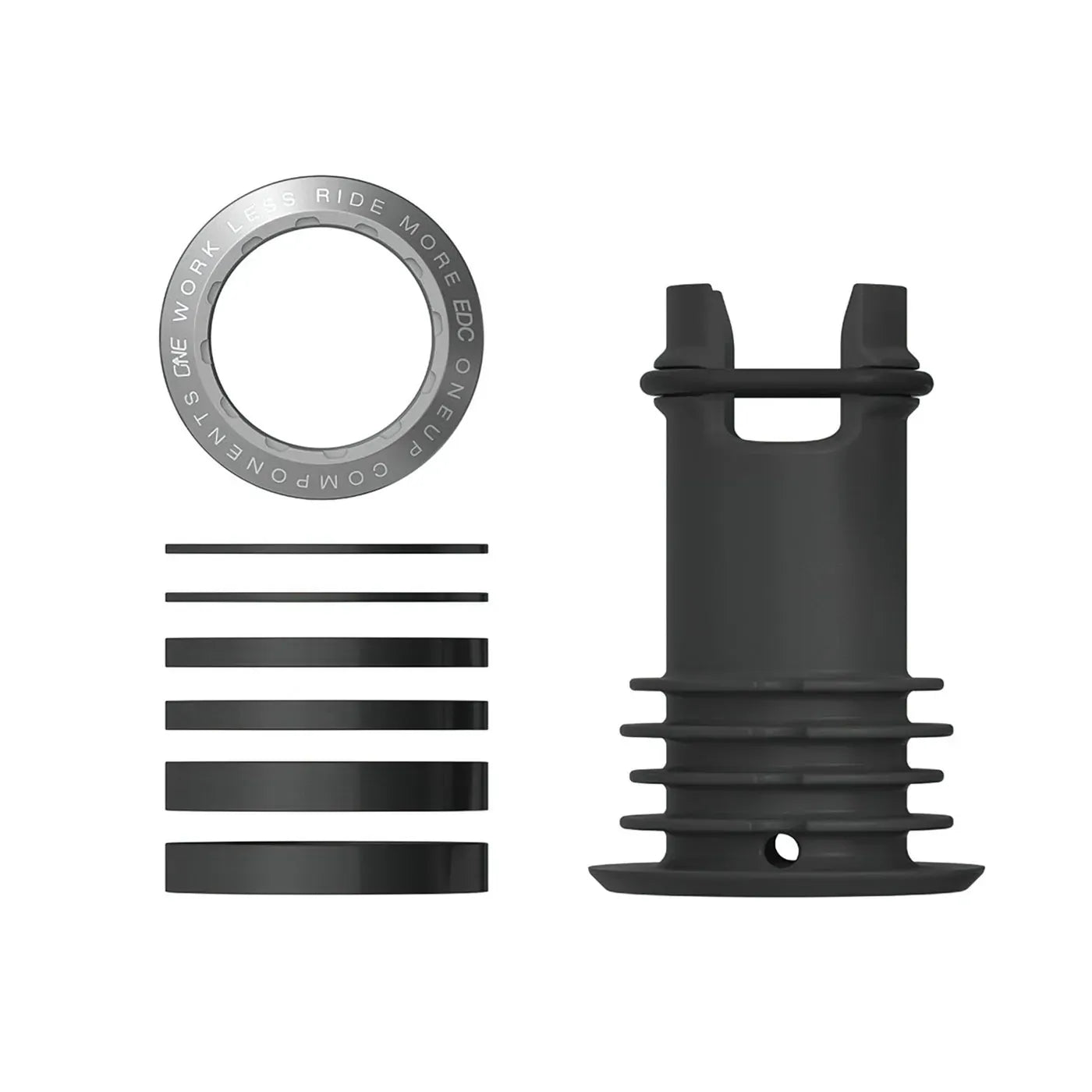 OneUp EDC Threaded Top Cap [Colour: Silver]