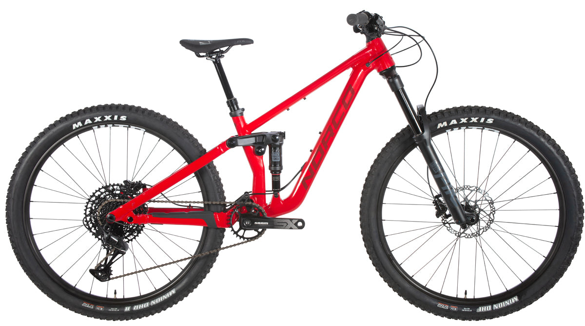 Norco Sight Youth 27.5 Dual Suspension MTB [Size: 27.5 (XS)] [Colour: Red]