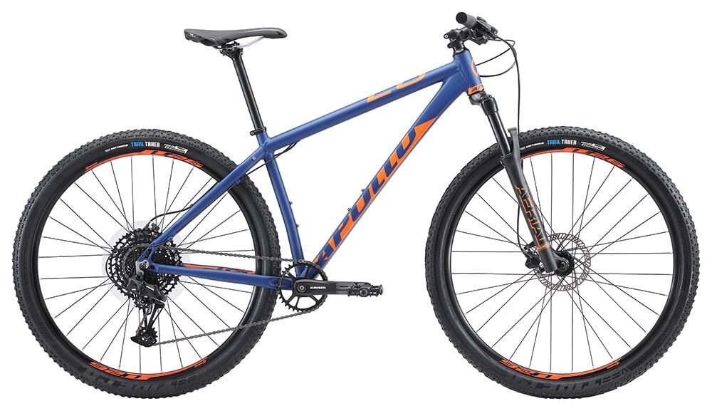 Apollo Comp 20 Hardtail Mountain Bike [Size: S] [Colour: Matte Navy Blue/Orange]