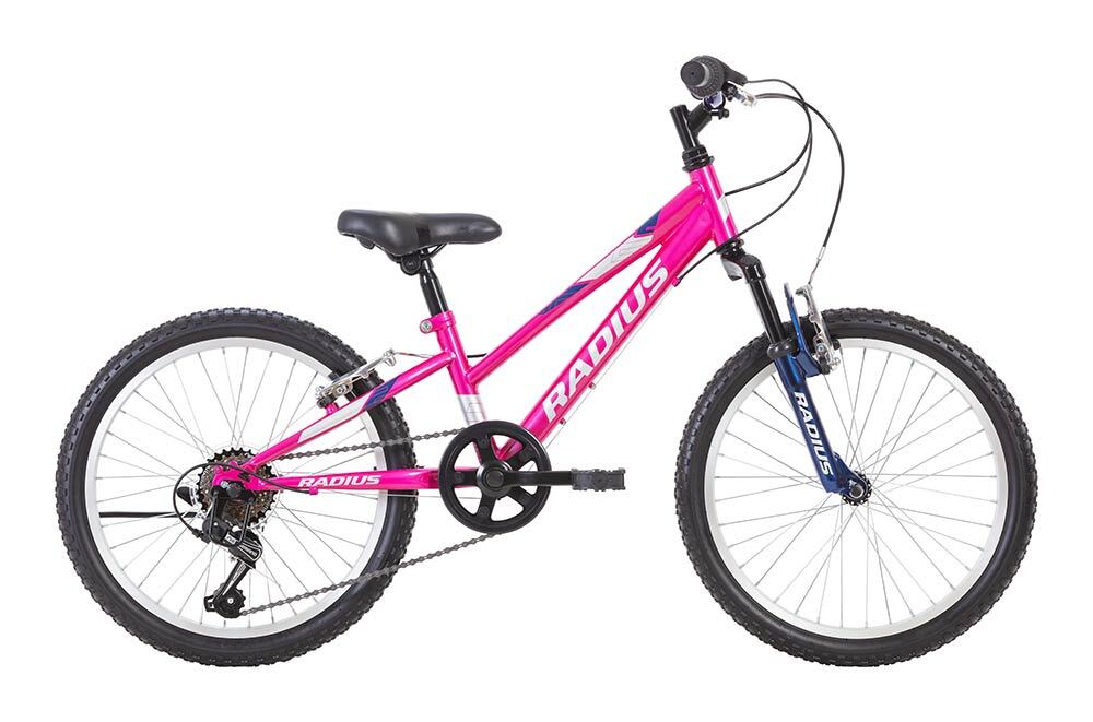 Radius Ponytrail 20" Girls Bike [Colour: Gloss Pink/Silver]