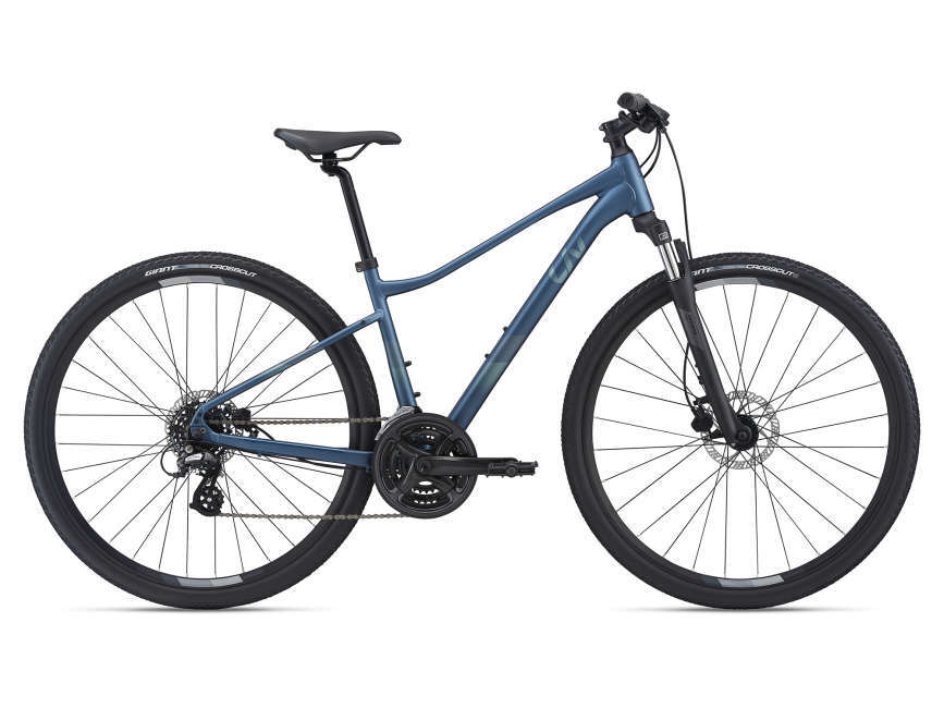 2021 Liv Rove 4 Women's Adventure Bike [Size: Small] [Colour: Blue Ashes]