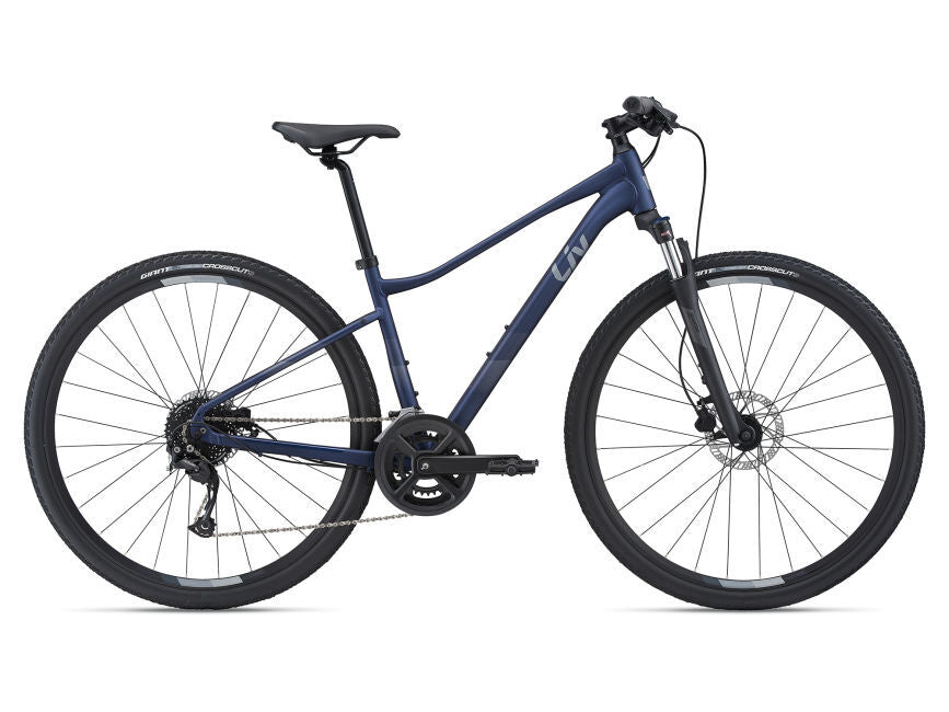 2022 Liv Rove 2 DD Women's Hardtail MTB [Colour: Eclipse] [Size: Small]