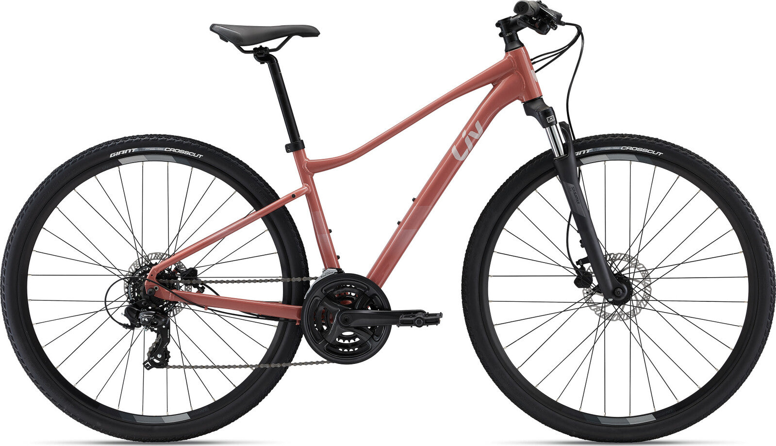 2022 Liv Rove 4 DD Women's Hybrid MTB Bike [Size: XS] [Colour: Terra Roza]