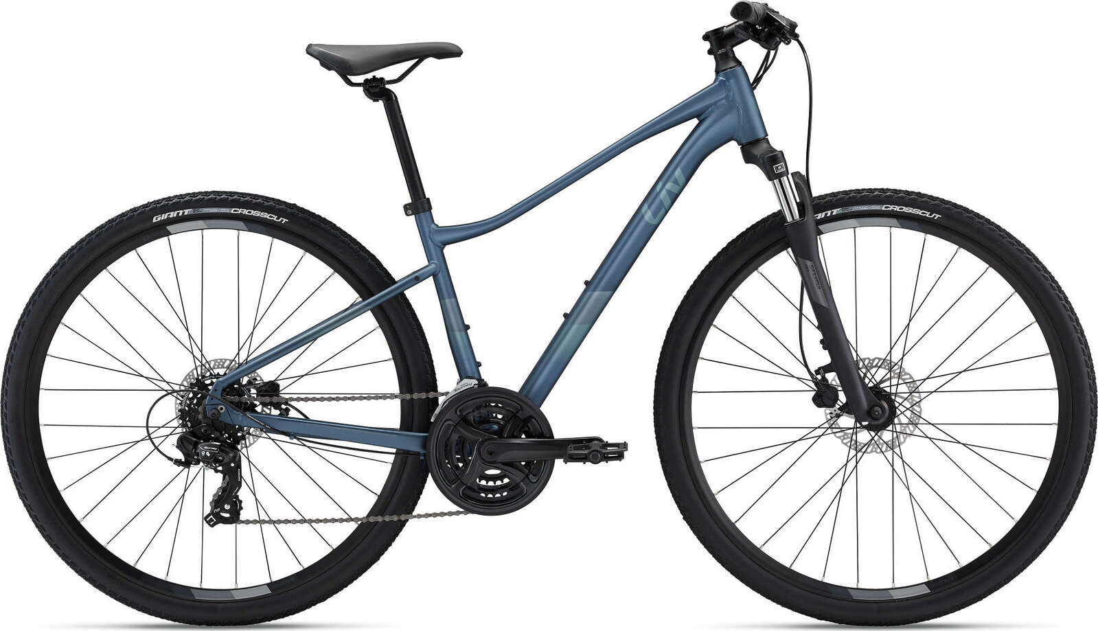 Liv Rove 4 DD Women's Hybrid MTB Bike [Size: M] [Colour: Blue Ashes]