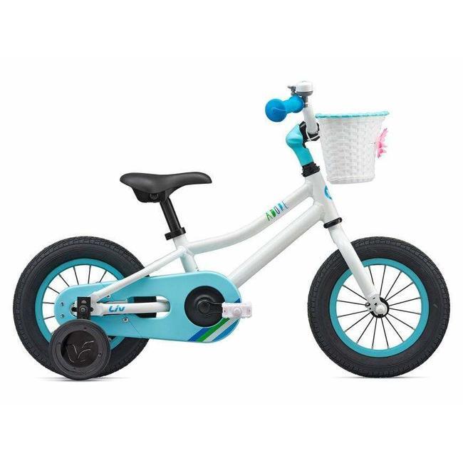 2022 Liv Adore 12 C/B Girls Bike [Colour: White/Teal]