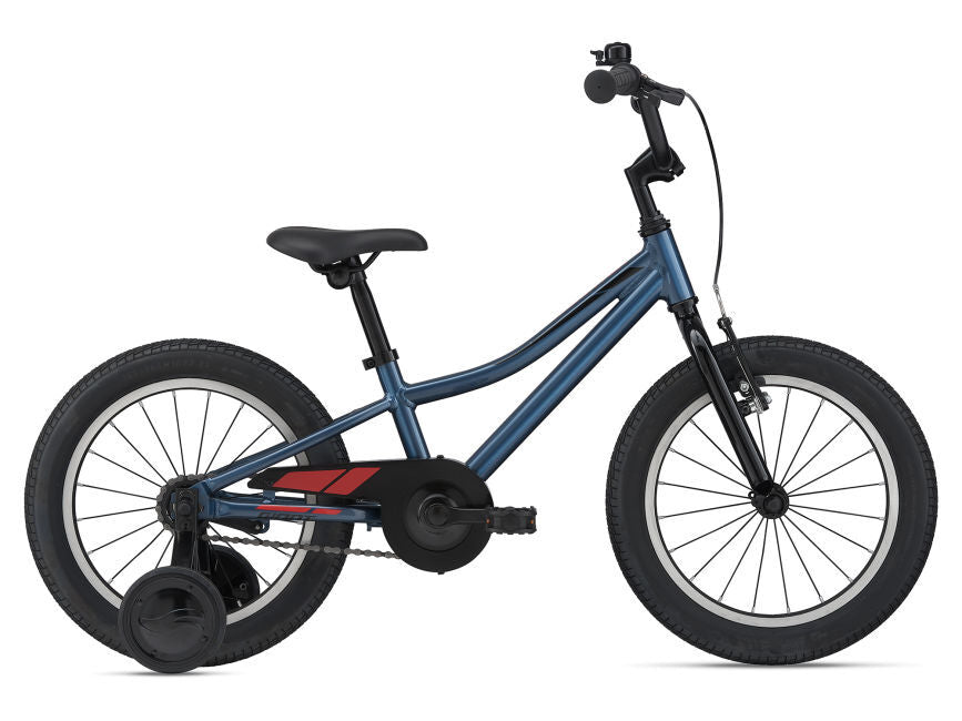 Giant Animator 16 Kids Bike w Training Wheels [Colour: Blue Ashes]