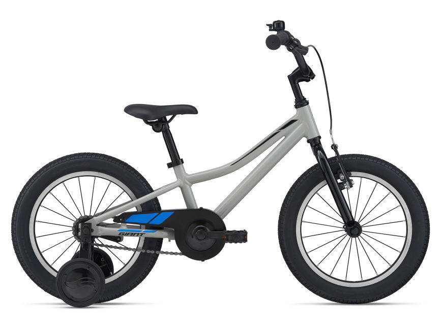Giant Animator Kids 16 Bike with Training Wheels [Colour: Concrete]