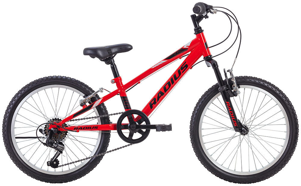 Radius #Toughrunner 20" Kids MTB - [Colour: Gloss Red/Black/Silver]