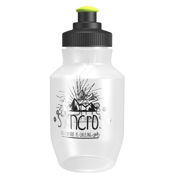 Syncros Kids Water Bottle + Cage Set 300ml [Colour: Clear]