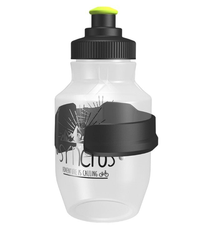 Syncros Kids Water Bottle + Cage Set 300ml [Colour: Black]