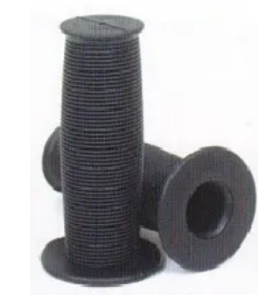 Bikelane Mushroom Grips [Size: 12 Inch] [Colour: Black]
