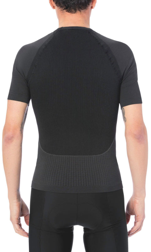 Giro Chrono Short Sleeve Men's Base Layer [Colour: Charcoal] [Size: XS/S]