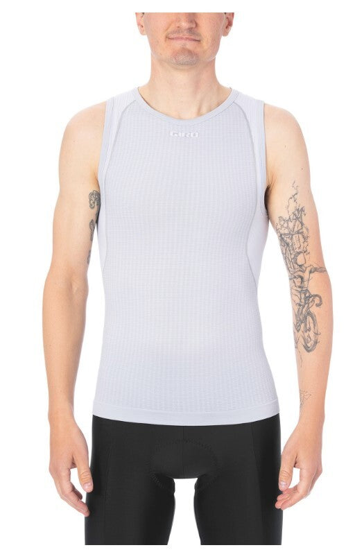 Giro Chrono Sleeveless Men's Base Layer [Colour: White] [Size: XS/S]
