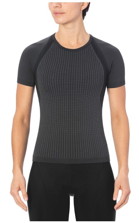 Giro Chrono Short Sleeve Women's Base Layer [Colour: Charcoal] [Size: L/XL]