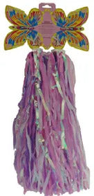 Bicycle Grip Streamers [Colour: Sparkling Glass/Purple/Pink/White]