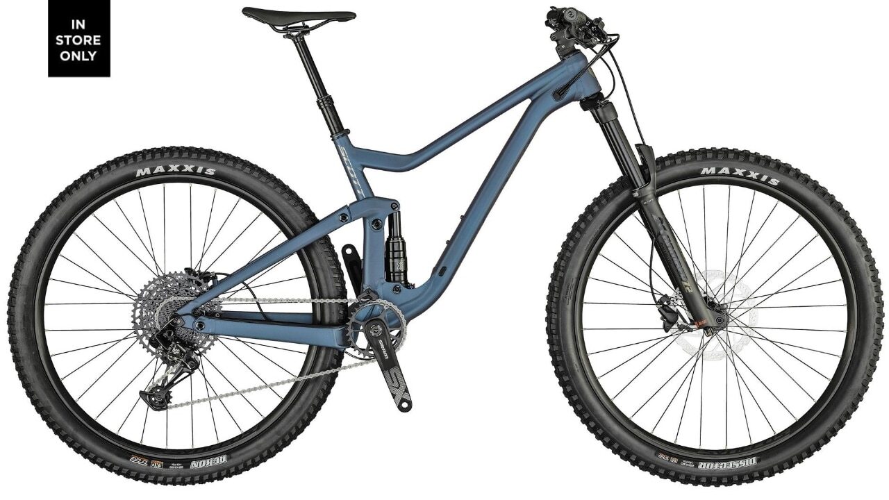 2021 Scott Genius 960 Dual Suspension MTB  [Size: M] [Colour: Blue]