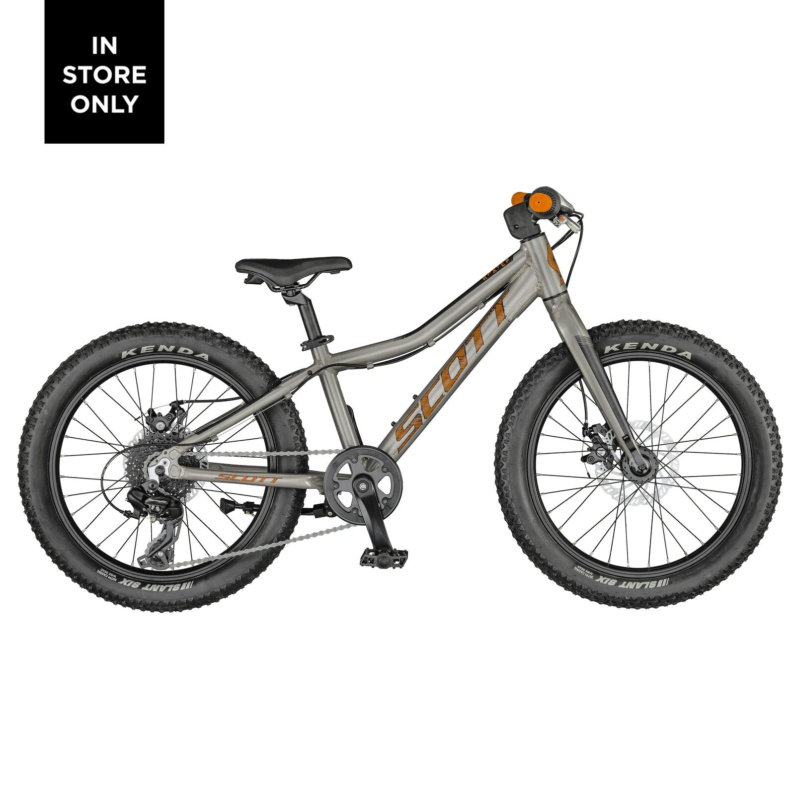 2021 Scott Roxter 20 Kids Bike [Colour: Raw Alloy] [Size: 20]